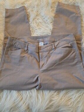 Old Navy Pixie Stretch Pants - Light Gray